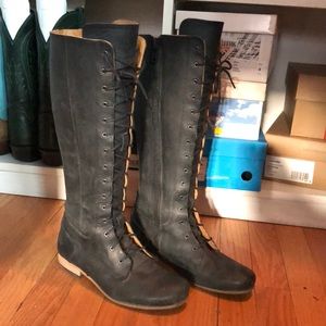Fluevog lace up boots